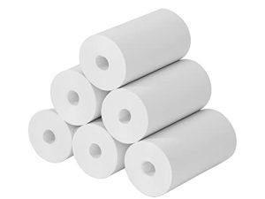 6 Rolls Print Paper for Kids Instant Print Camera BPA Free Refill Print Paper Works with MINIBEAR