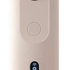Ricoh Theta SC2 BEIGE 360°Camera 4K Video with Image Stabilization High Image Quality High-Speed Data Transfer Beautiful Portrait Shooting with Face Detection Thin & Lightweight For iPhone