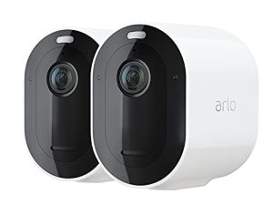 Arlo Pro 4 Spotlight Camera - 2 Pack - Wireless Security