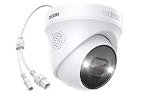 ZOSI ZG2258D 4K 8MP PoE IP Camera Dome Security Camera with Night Vision