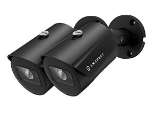 Amcrest 2-Pack UltraHD 5MP Outdoor POE Camera 2592 x 1944p Bullet IP Security Camera
