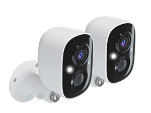 Rraycom 2Pack Security Cameras Outdoor Wireless