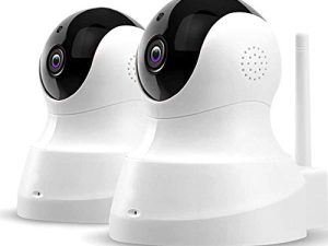 TENVIS Home Security Camera - 1080P FHD Pet Cameras (2-Pack)