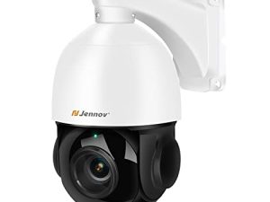 4K 8MP Outdoor PTZ IP POE Camera with Pan Tilt 20x Optical Zoom & Human Vehicle Detection