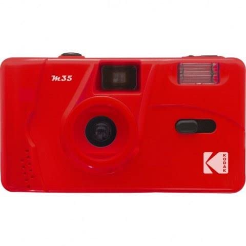 Kodak M35 35mm Film Camera (Flame Scarlet) - Focus Free Kodak M35 35mm Film Camera (Flame Scarlet) - Focus Free