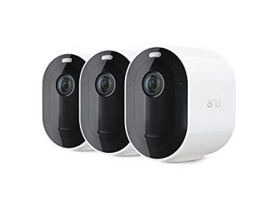 Arlo Pro 4 Spotlight Camera - 3 Pack - Wireless Security