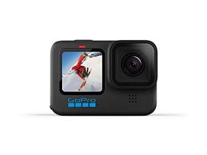 GoPro HERO10 Black - Waterproof Action Camera with Front LCD and Touch Rear Screens