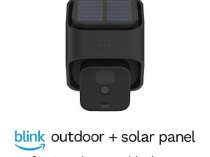 Blink Outdoor + Solar Panel Charging Mount – wireless