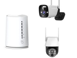 Camcamp 4MP Battery Powered Wireless Security Camera System Outdoor 100% Wire-Free with 32GB TF SD Card