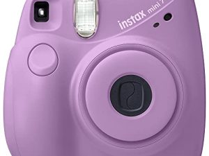 Fujifilm Instax Mini 7+ Camera with - Lavender (Renewed)