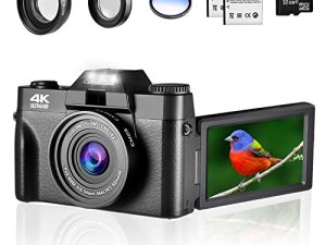 Lierhyt 4K Digital Camera for Photography
