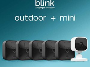 Blink Outdoor – 5 camera kit with Blink Mini