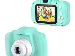 Dartwood 1080p Digital Camera for Kids with 2.0” Color Display Screen & Micro-SD Card Slot for Children - 32GB SD Card Included (Green)