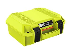 Vault by Pelican - V100 Multi-Purpose Hard Case with Foam (Bright Green)