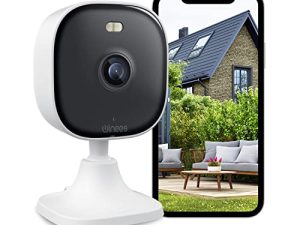 winees Security Camera Outdoor/Indoor with Spotlight