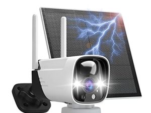 2K Solar Panel for Security Camera Outdoor