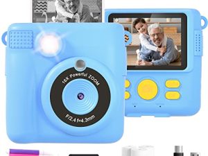Anchioo Instant Print Camera Toys for Toddlers Age 3-8