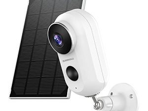 ZUMIMALL 2K Solar Camera Security Outdoor