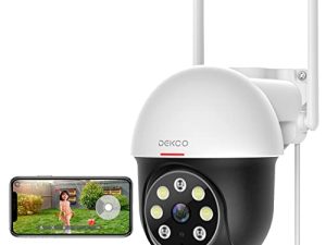 DEKCO 2K Security Camera Outdoor