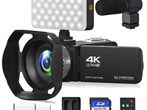 MURAUX 4K Video Camera Camcorder