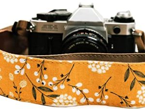 Spring Blossom Flowers Camera Shoulder Strap Belt Christmas Gift for All DSLR Camera Vibrant Design Universal SLR Strap