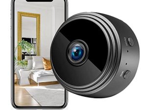 SCOORNEST Wireless Security Camera -Spy Hidden WiFi Mini Cameras for Home Security
