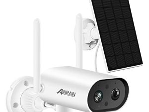 ANRAN Security Cameras Wireless Outdoor with PR 180°