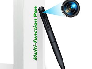 Spy Camera Hidden Camera Spy Pen Nanny Cam Full HD 1080P with 64GB Pen Camera [ Loop Video or Picture Taking] for Meeting of Room Portable Mini Spy Cam Pen Hidden Secret Camera for Spy Camera Pen