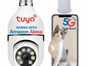 Safecam 360 Light Bulb Security Camera 5g&2.4g Wifi