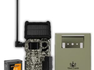 SPYPOINT Link-Micro-S-LTE Solar Cellular Trail Camera with LIT-10 Battery and Security Steel Case (Link-Micro-S-LTE-V)