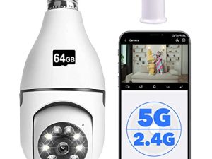 Tashi 1080P Light Bulb Camera
