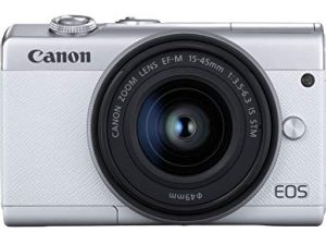 Canon EOS M200 Compact Mirrorless Digital Vlogging Camera with EF-M 15-45mm Lens