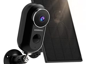ZUMIMALL 2K Solar Security Camera
