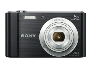 Sony DSCW800/B 20.1 MP Digital Camera (Black)