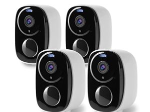 Rraycom 4Pack Security Cameras Outdoor Wireless
