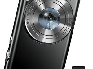 Digital Camera Auto Focus 2.7K 48MP Digital Point and Shoot Camera with 32GB Memory Card