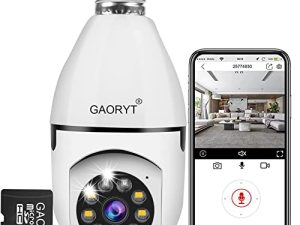 GAORYT Light Bulb Camera