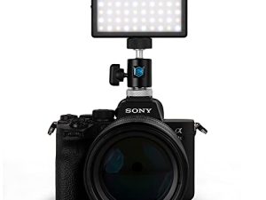 Lume Cube Bicolor Panel Mini LED Light for Professional DSLR Cameras | Adjustable on camera mount