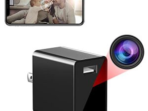 GooSpy Hidden Camera Charger - WiFi Spy Camera - Full HD 1080P - 140 Degree Wide Angle - Small Nanny Cam - USB Charger Cameras
