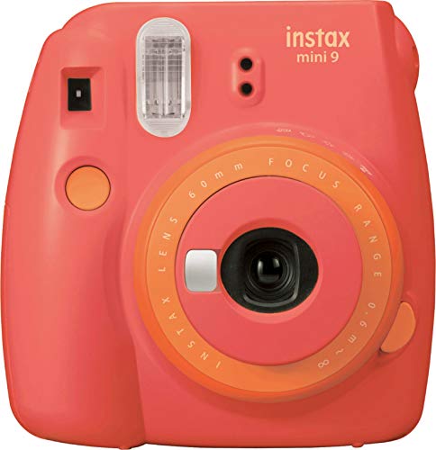 Fujifilm Mini 9 Instant Camera - Coral Papaya Fujifilm Mini 9 Instant Camera - Coral Papaya