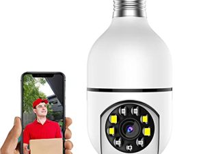 Kingebai Light Bulb Security Camera