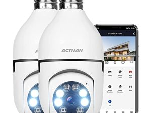 Wireless WiFi Light Securiy Camera