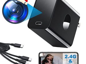 KINGDANS 【Upgrade】 4K Full Hidden Camera Supports 2.4G&5GHz WiFi