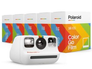 Polaroid Go Camera and Large Film Pack Bundle