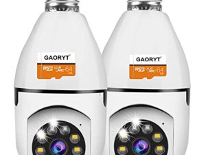 GAORYT Light Bulb Camera