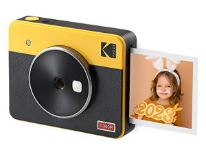 Kodak Mini Shot 3 Retro 2-in-1 Portable 3x3” Wireless Instant Camera & Photo Printer