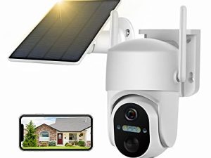 Solar Security Cameras Wireless Outdoor Battery Powered