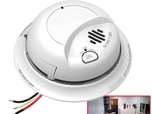 SecureGaurd 1080P HD Smoke Detector WiFi Spy Camera P2P Wi-Fi Fire Alarm Hidden Nanny Cam Spy Camera