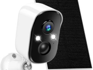 Viseefocu Solar Security Cameras Wireless Outdoor for Home Security