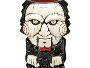 Geeki Tikis Saw Movie Geeki Tikis Billy The Puppet Horror Mug - Jigsaw Killer 19oz Ceramic Coffee Or Tea Cup